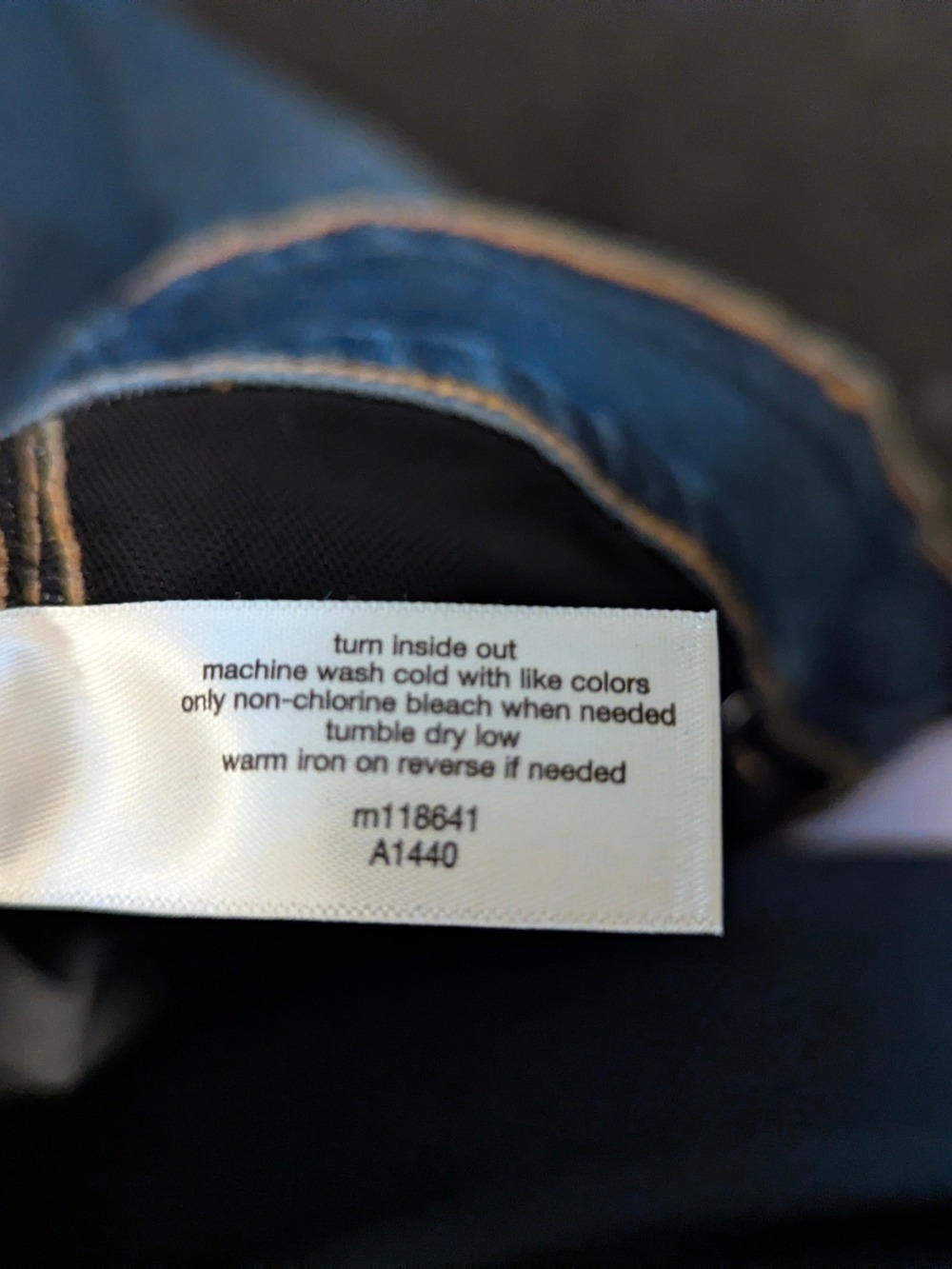Lane Bryant - Dark Blue Jeans Size: 28 - Picture 5 of 9